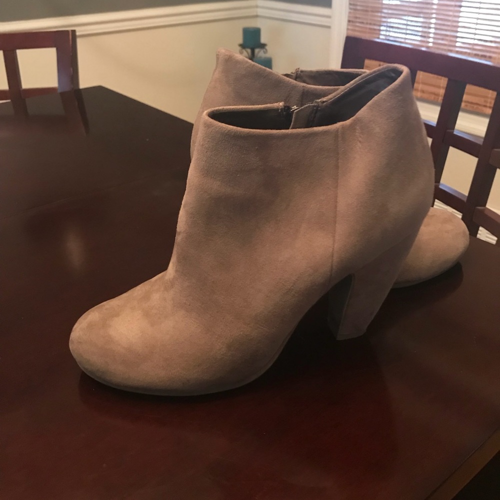 Candies Tan Booties